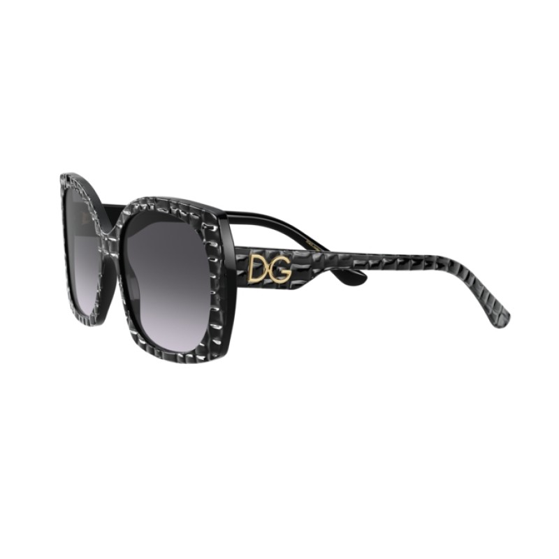 Dolce & Gabbana DG 4385 - 32888G Coco Textura Negra