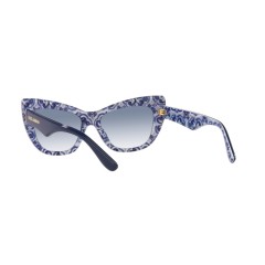 Dolce & Gabbana DG 4417 - 341419 Mayólica Azul Sobre Azul