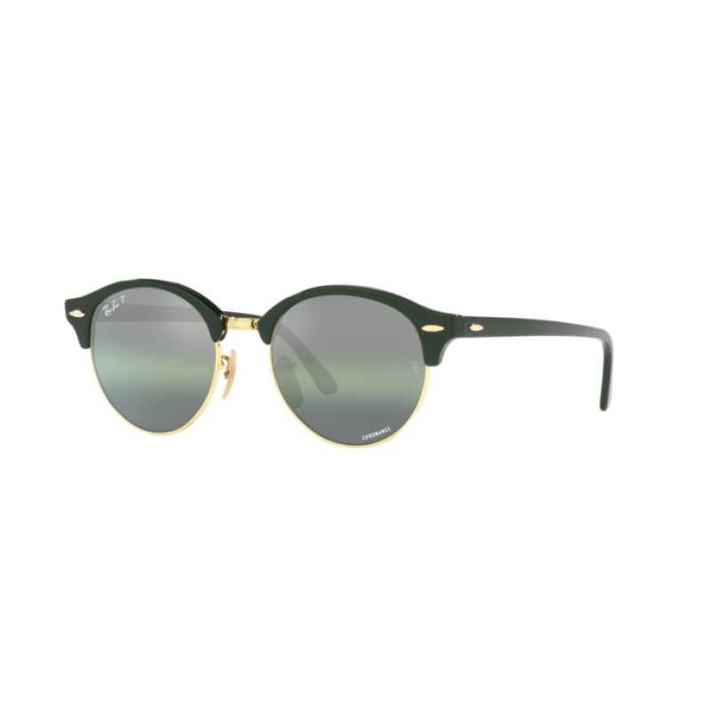 Ray-Ban RB 4246 Clubround 1368G4 Verde Sobre Oro