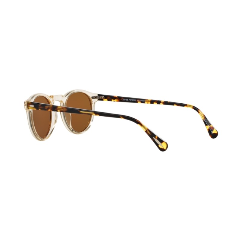 Oliver Peoples OV 5217S Gregory Peck Sun 1485W4 Marrón Tortuga Oscuro Ante