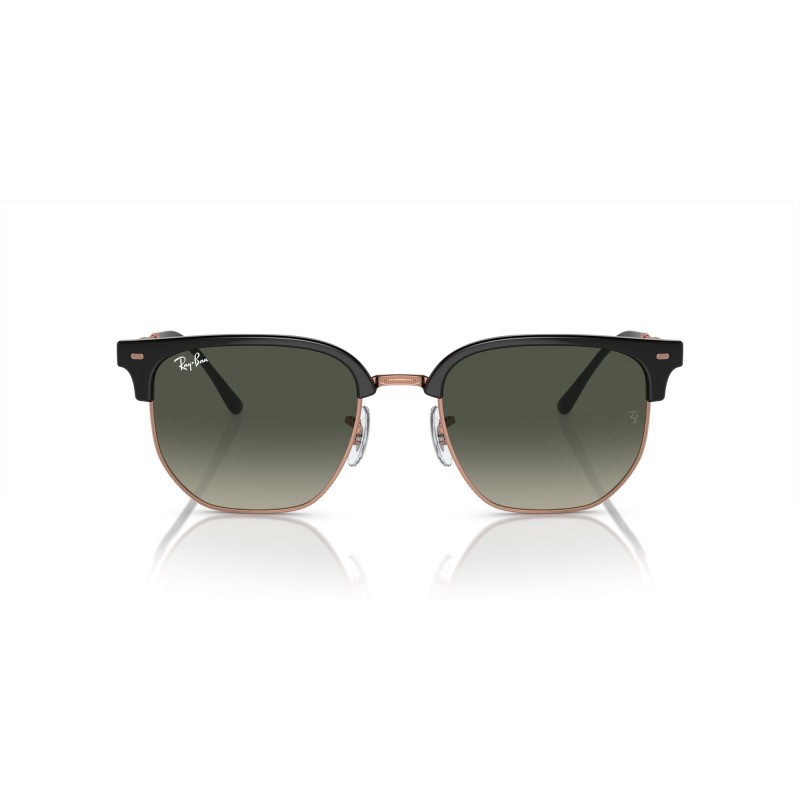 Ray-Ban RB 4416 New Clubmaster 672071 Gris Oscuro Sobre Oro Rosa