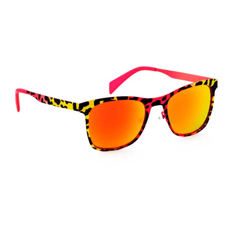 Italia Independent Sunglasses I-METAL - 0024.018.063 Rosa Amarillo