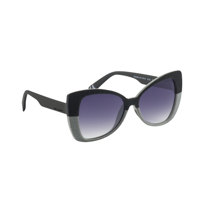 Italia Independent Sunglasses I-PLASTIK - 0904V2.009.071 Gris Oscuro