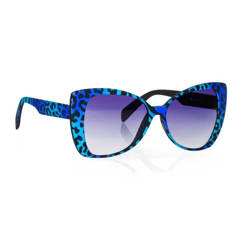 Italia Independent Sunglasses I-PLASTIK - 0904.ZEB.022 Azul Multicolor