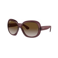 Ray-Ban RB 4098 Jackie Ohh Ii 6593T5 Marrón Oscuro Transparente