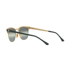 Ray-Ban RB 3716 Clubmaster Metal 9255G4 Verde Sobre Oro