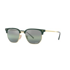 Ray-Ban RB 4416 New Clubmaster 6655G4 Verde Sobre Oro