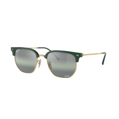 Ray-Ban RB 4416 New Clubmaster 6655G4 Verde Sobre Oro
