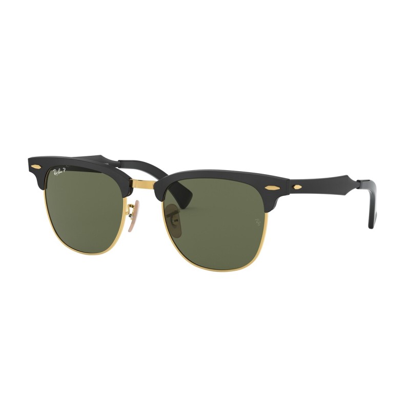 Ray-Ban RB 3507 Clubmaster Aluminum 136/N5 Negro/arista