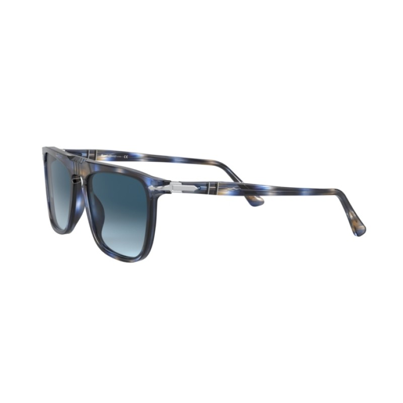 Persol PO 3225S - 112632 Rayas Azul Grisáceo