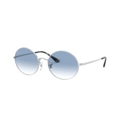 Ray-Ban RB 1970 Oval 91493F Plata