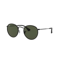 Ray-Ban RB 3475Q Round Craft 9040 Leather Negro