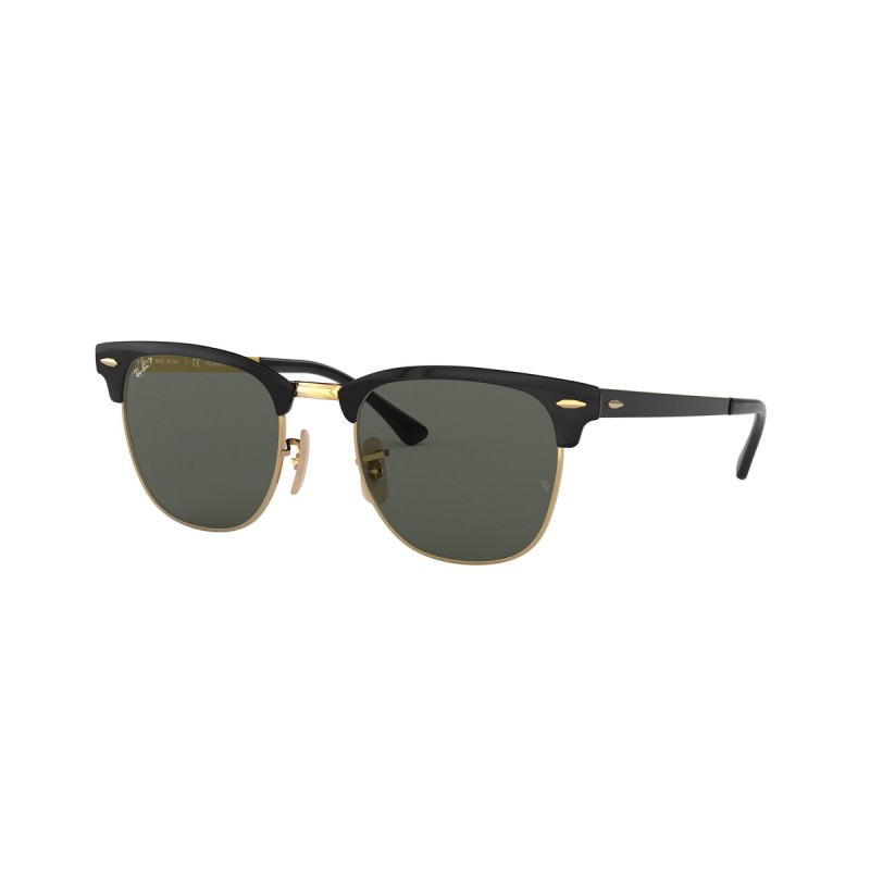 Ray-Ban RB 3716 Clubmaster Metal 187/58 Oro Top Negro