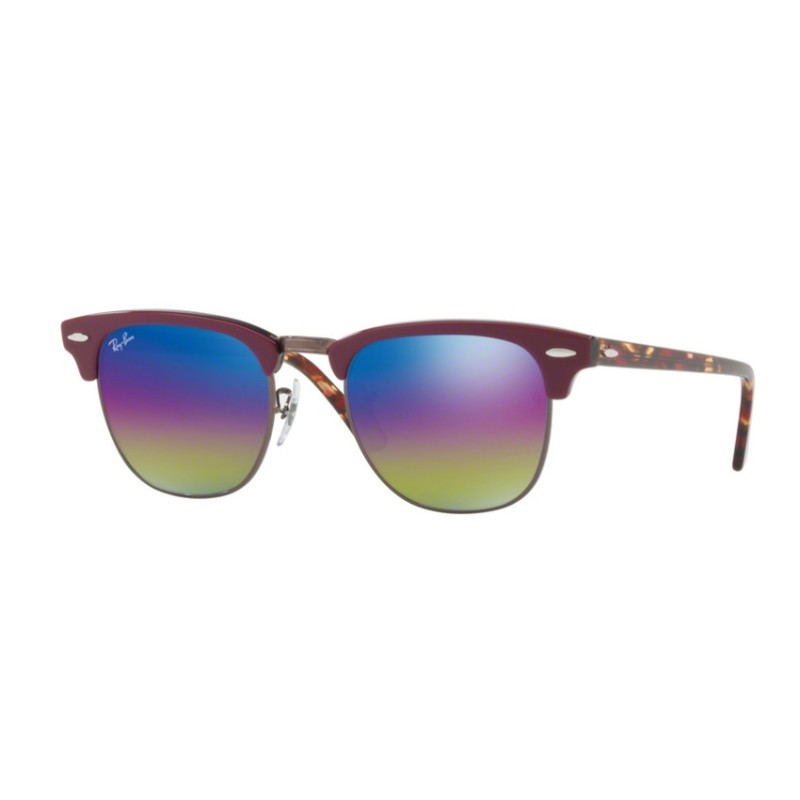 Ray-Ban RB 3016 Clubmaster 1222C2 Metálico Oscuro Bronce