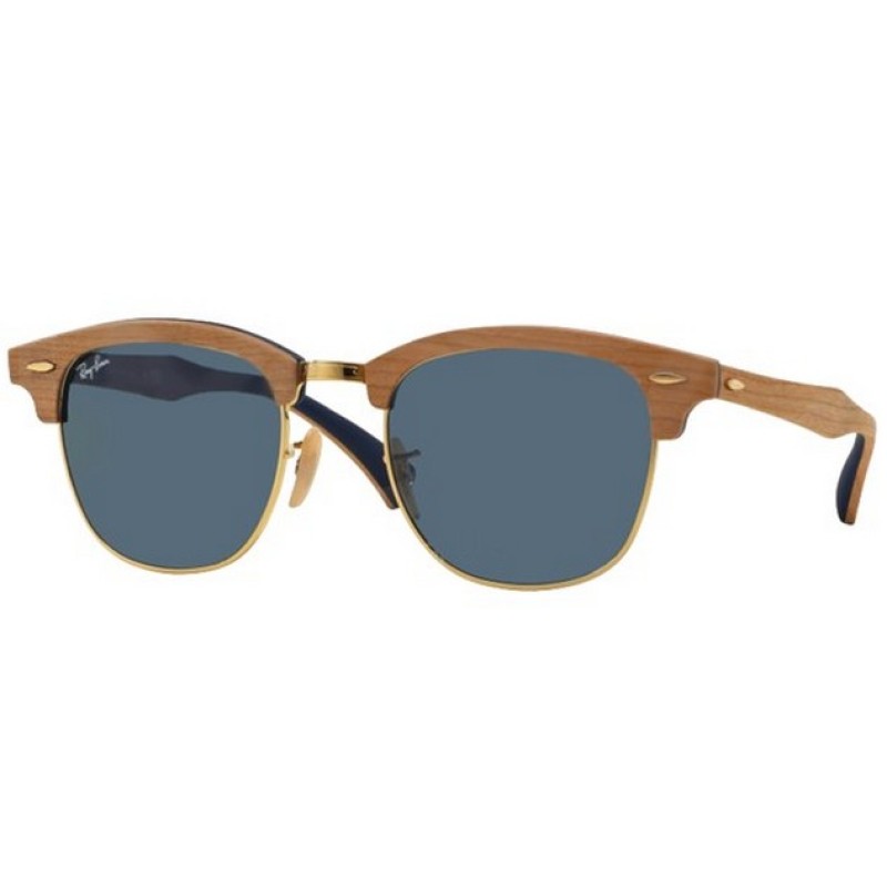 Ray-Ban RB 3016M 1180R5 Clubmaster Icons Cereza Caucho Azul