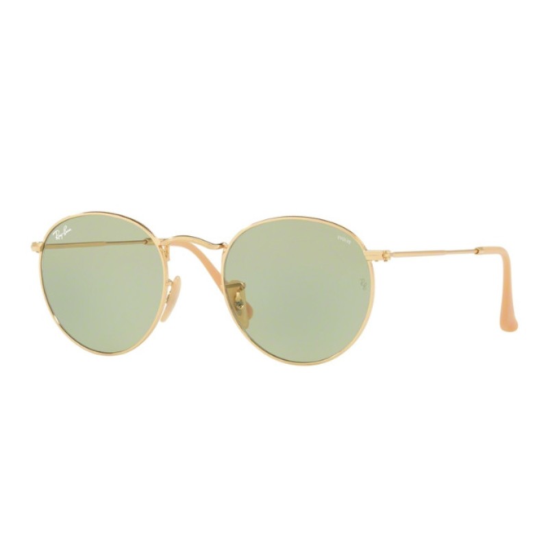Ray-Ban RB 3447 Round Metal 90644C Oro