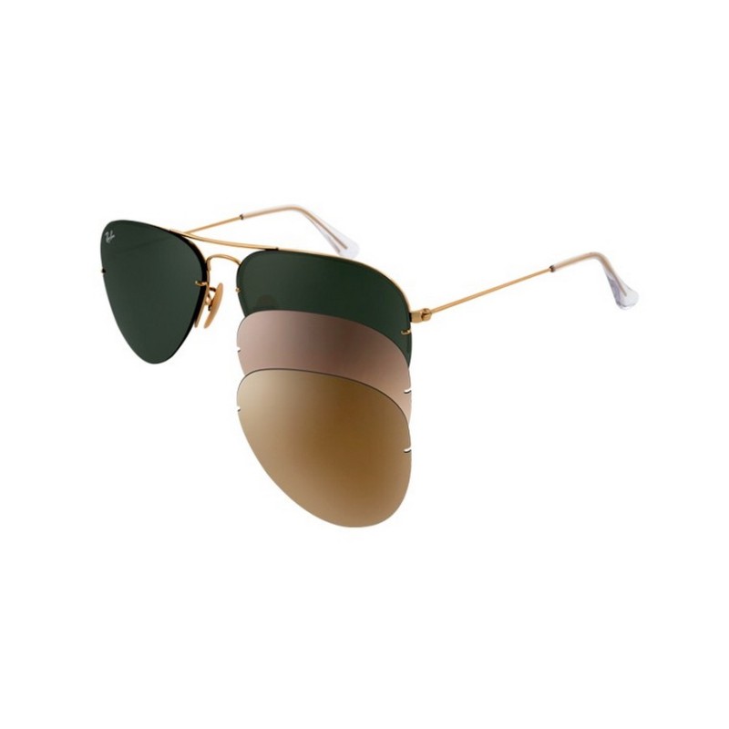 Ray-Ban RB 3460 001-71 Flip Out Oro