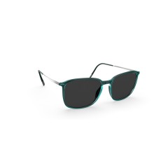 Silhouette 4078 Sun Lite Collection Velden 5000 Verde Azulado - Rodio