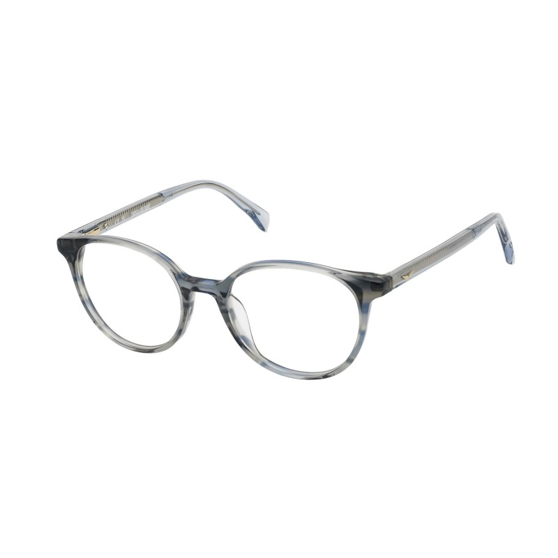 Zadig&Voltaire VZV359 - 0GBL Rayas Azul/gris