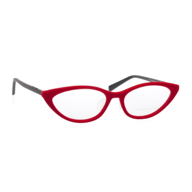 Italia Independent Eyeglasses I-PLASTIK - 5569V.053.000 Rojo Multicolor