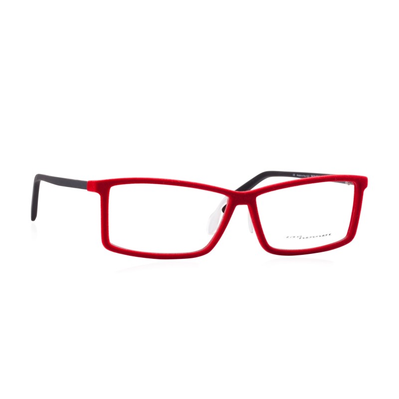 Italia Independent Eyeglasses I-PLASTIK - 5563V.053.000 Rojo Multicolor