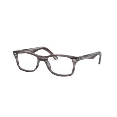 Ray-Ban RX 5228 - 8055 Gris A Rayas