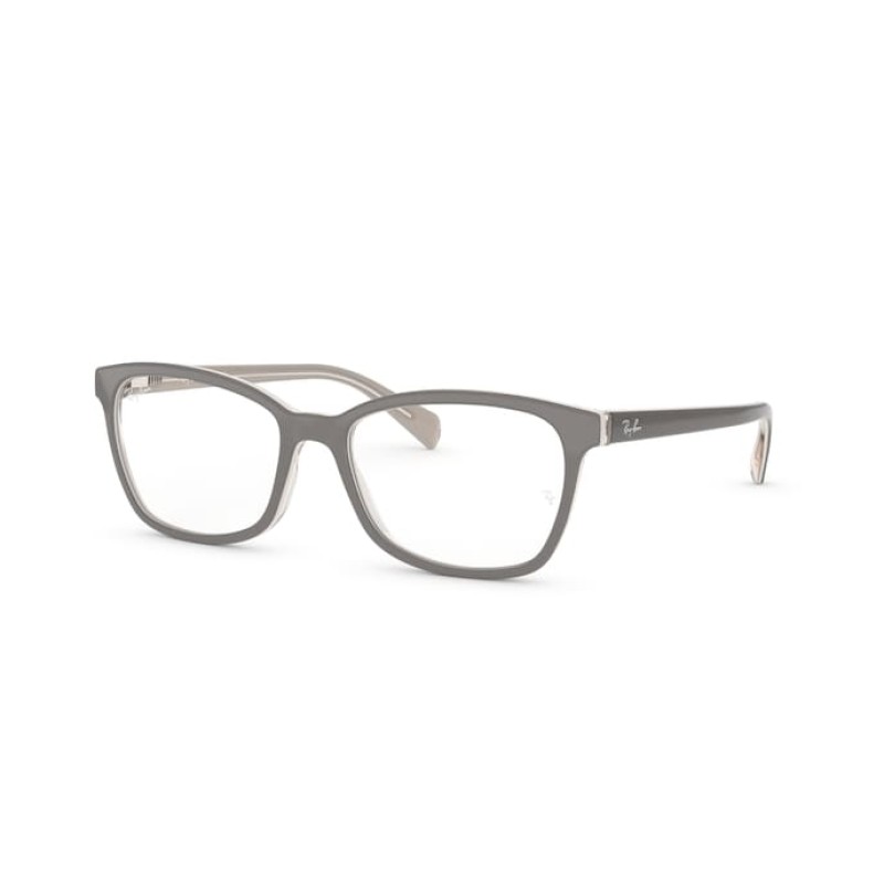 Ray-Ban RX 5362 - 5778 Top Gris-ice-transp Beige
