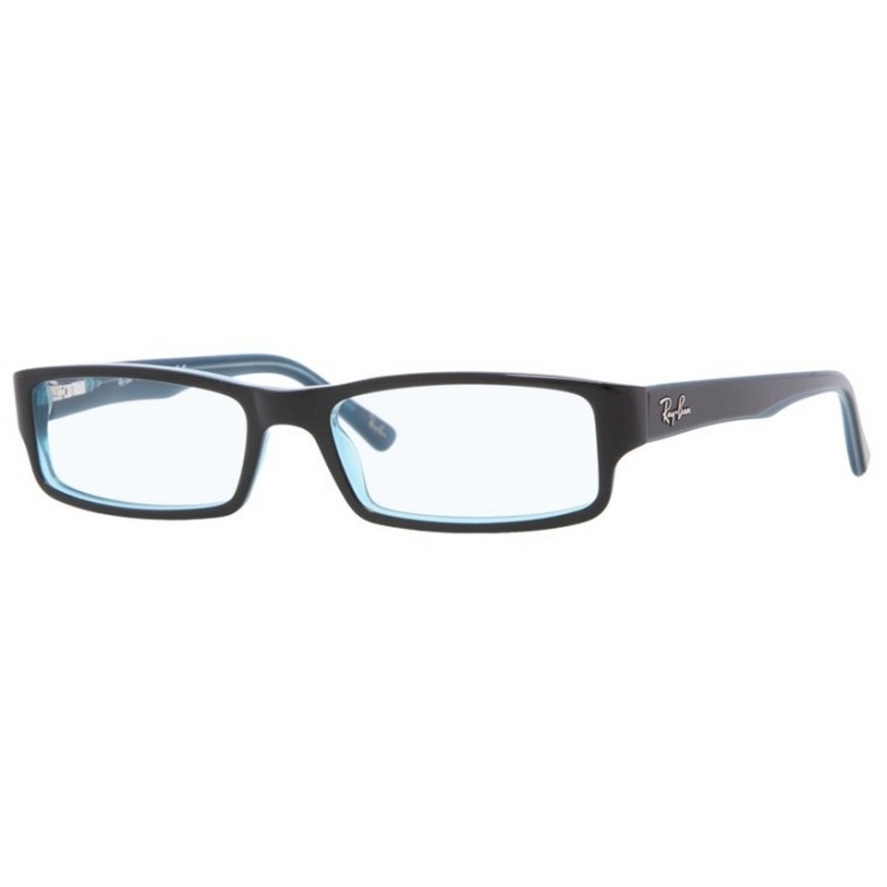 Ray-Ban RX 5246 - 5092 Negro-Gris-turquoise