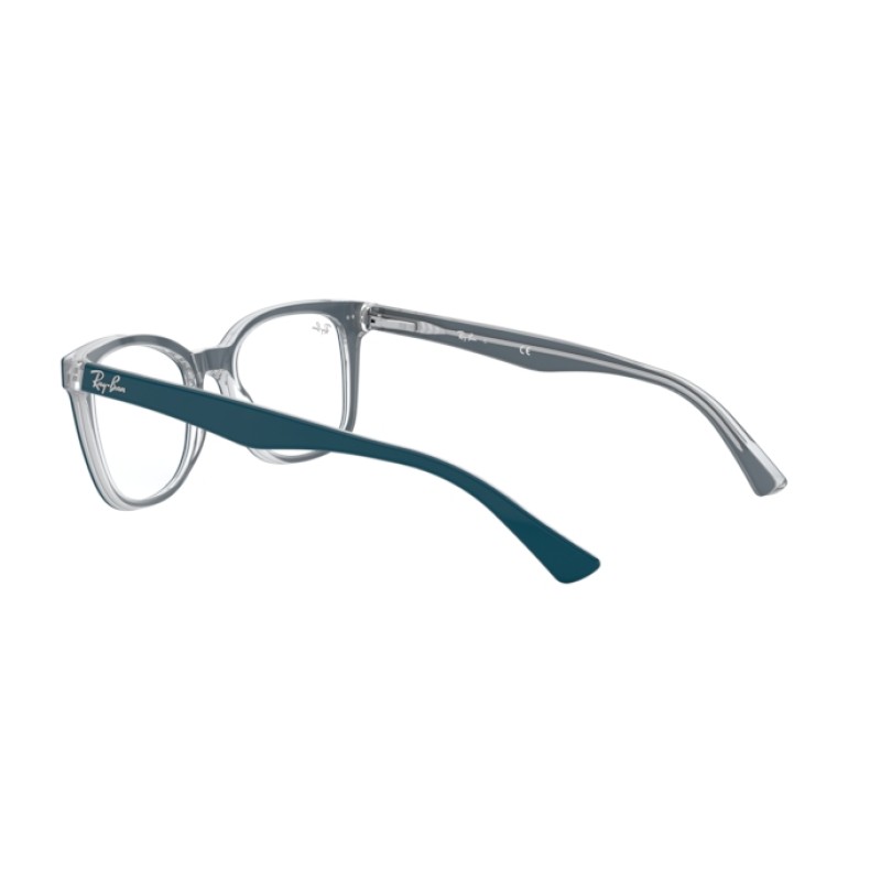 Ray-Ban RX 5285 - 5763 Top Turquoise En Trasparent