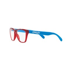 Oakley Youth Rx OY 8009 Rx Frogskins Xs 800902 Translucent Red