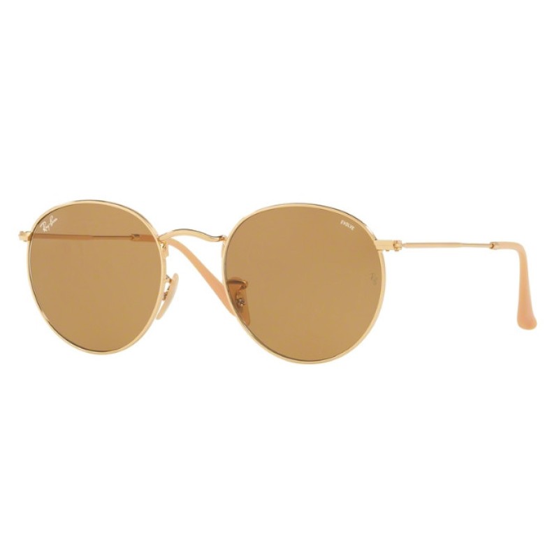 Ray-Ban RB 3447 Round Metal 90644I Oro