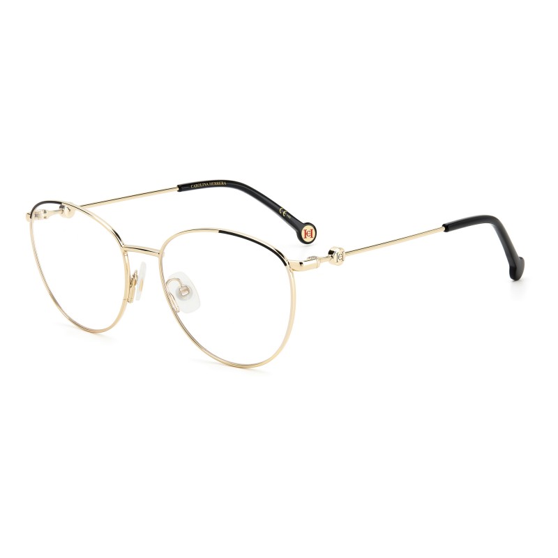 Herrera CH 0058 - RHL Oro Negro Gafas De Vista Mujer