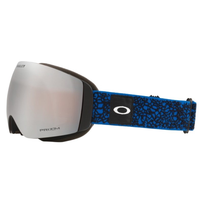 Oakley Goggles OO 7064 Flight Deck M 7064B8 Primary Blue Crackle